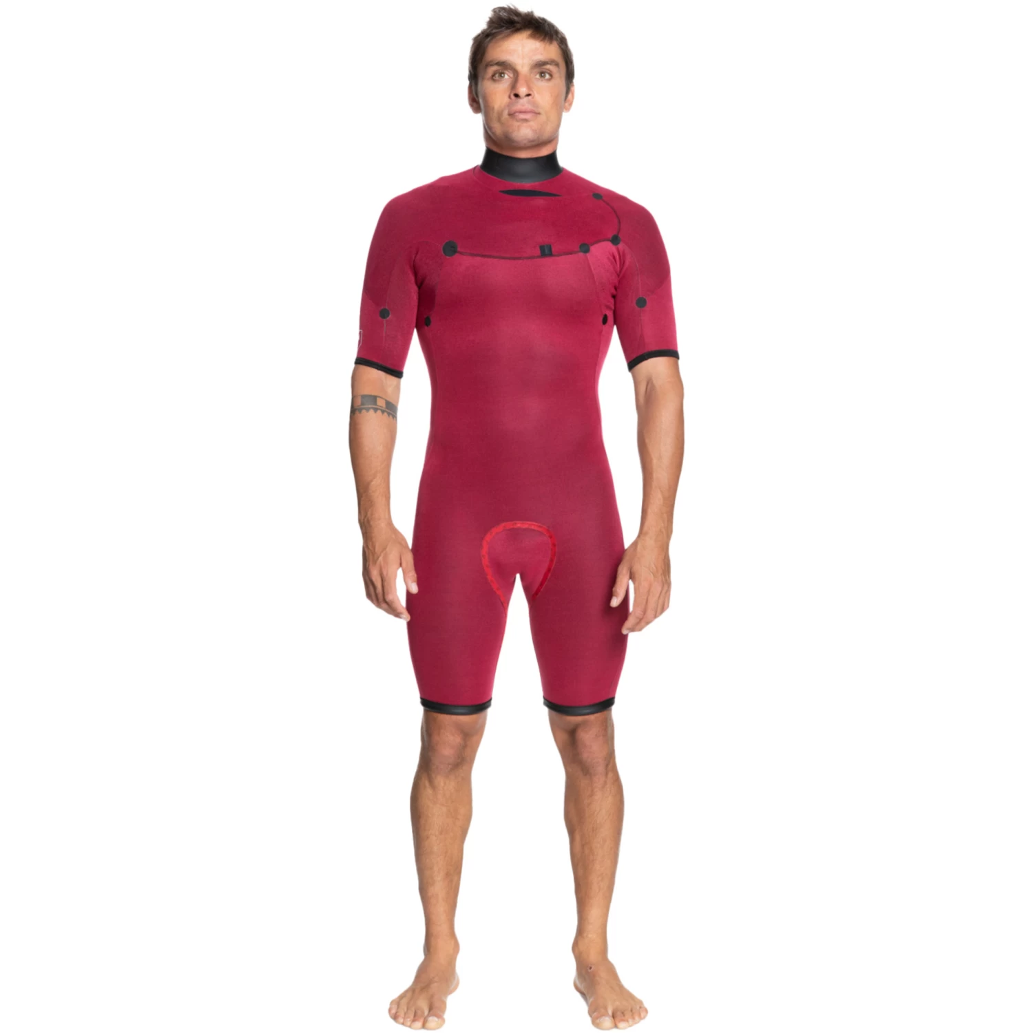 2024 Quiksilver Hombres Everyday Sessions 2mm Back Zip Shorty Neopreno EQYW503031 - Black 9 2024 Quiksilver Hombres Everyday Sessions 2mm Back Zip Shorty Neopreno EQYW503031 - Black - Imagen 9