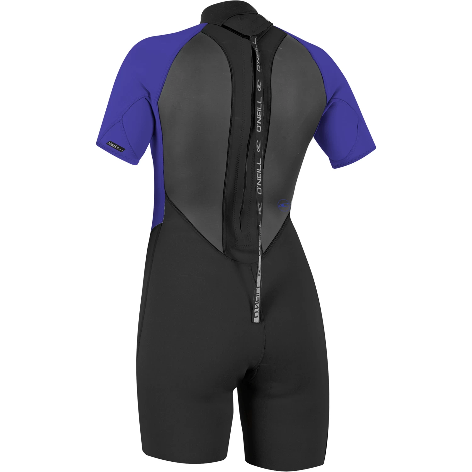 ONeill 2024 O'Neill Women Reactor II 2mm Back Zip Shorty Neopreno 5043 - Black / Cobalt 2 ONeill 2024 O'Neill Women Reactor II 2mm Back Zip Shorty Neopreno 5043 - Black / Cobalt - Imagen 2