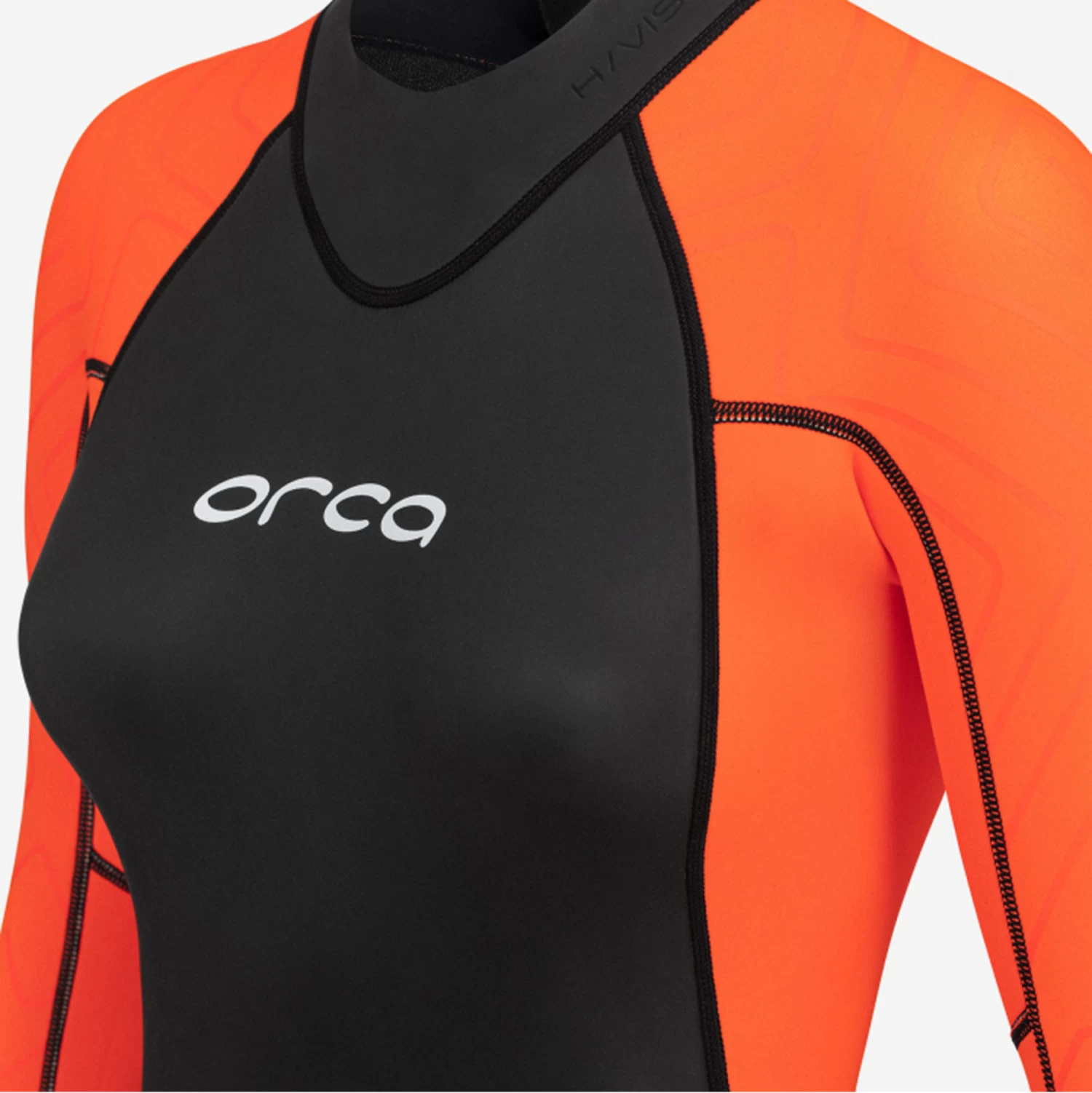 2024 Orca Mujer Vitalis Hi-Vis Back Zip Open Water Swim Neopreno NN674601 - Black 3 2024 Orca Mujer Vitalis Hi-Vis Back Zip Open Water Swim Neopreno NN674601 - Black - Imagen 3