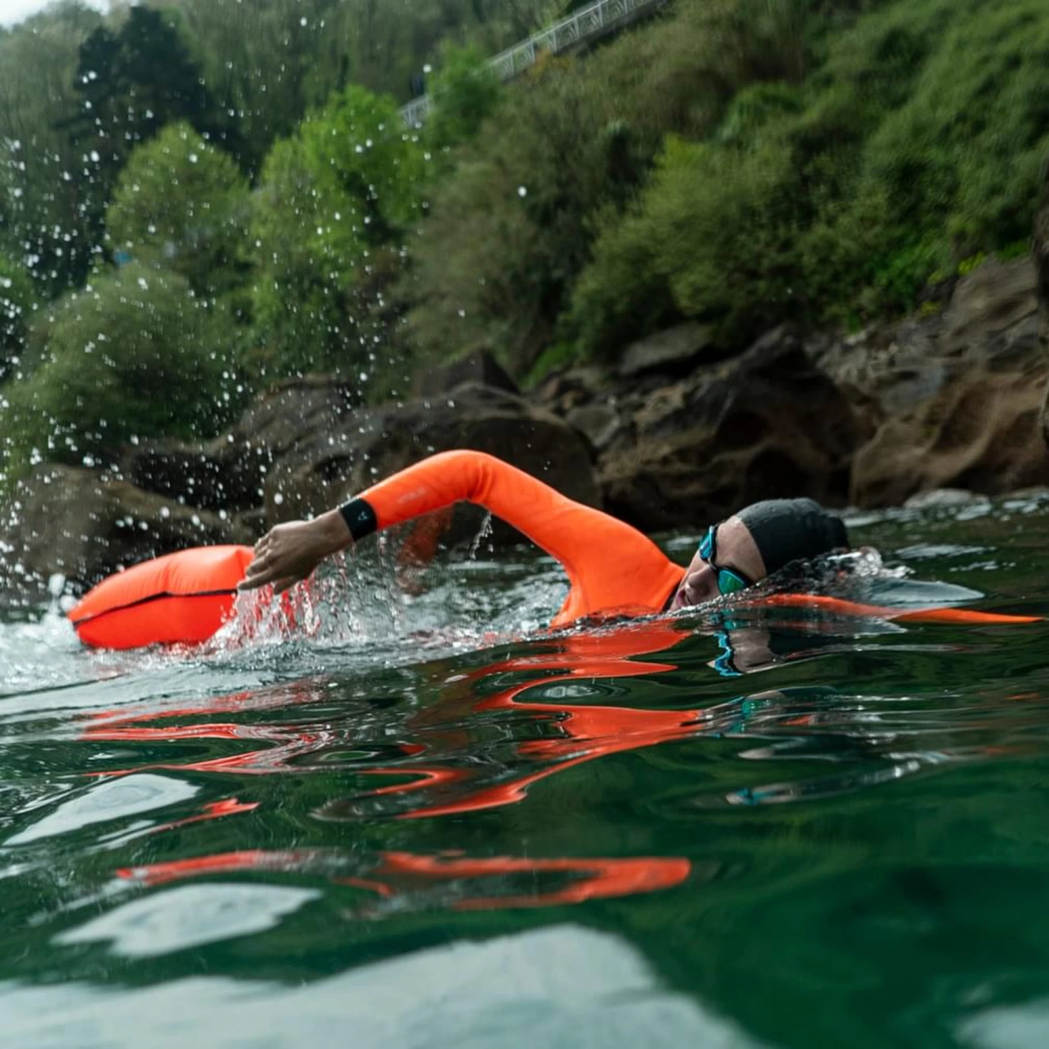 2024 Orca Mujer Vitalis Hi-Vis Back Zip Open Water Swim Neopreno NN674601 - Black 9 2024 Orca Mujer Vitalis Hi-Vis Back Zip Open Water Swim Neopreno NN674601 - Black - Imagen 9