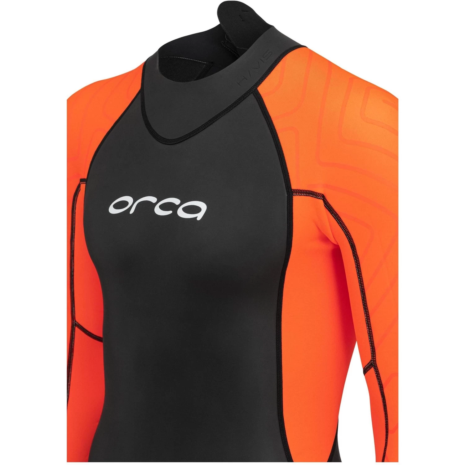 2024 Orca Hombres Vitalis Hi-Vis Back Zip Open Water Swim Neopreno NN27 - Black 3 2024 Orca Hombres Vitalis Hi-Vis Back Zip Open Water Swim Neopreno NN27 - Black - Imagen 3