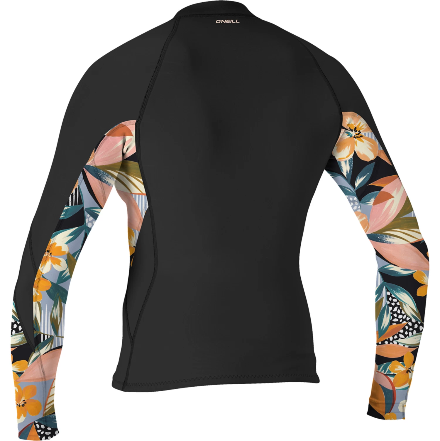 ONeill 2023 O'neill Chaqueta De Mujer Bahia 1/0.5mm Chaqueta Con Cremallera Completa 4933 - Negro / Demiflor 2 ONeill 2023 O'neill Chaqueta De Mujer Bahia 1/0.5mm Chaqueta Con Cremallera Completa 4933 - Negro / Demiflor - Imagen 2