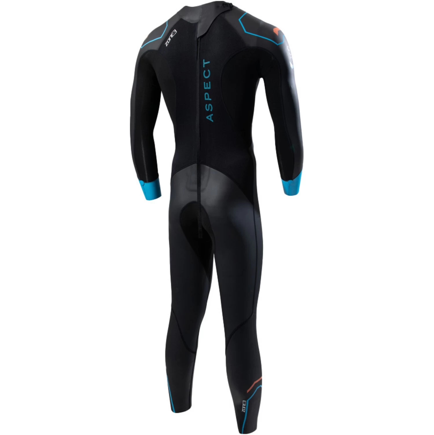 2024 Zone3 Hombres Aspect Breaststroke Swim Neopreno WS23MAPT101 - Black / Blue 2 2024 Zone3 Hombres Aspect Breaststroke Swim Neopreno WS23MAPT101 - Black / Blue - Imagen 2