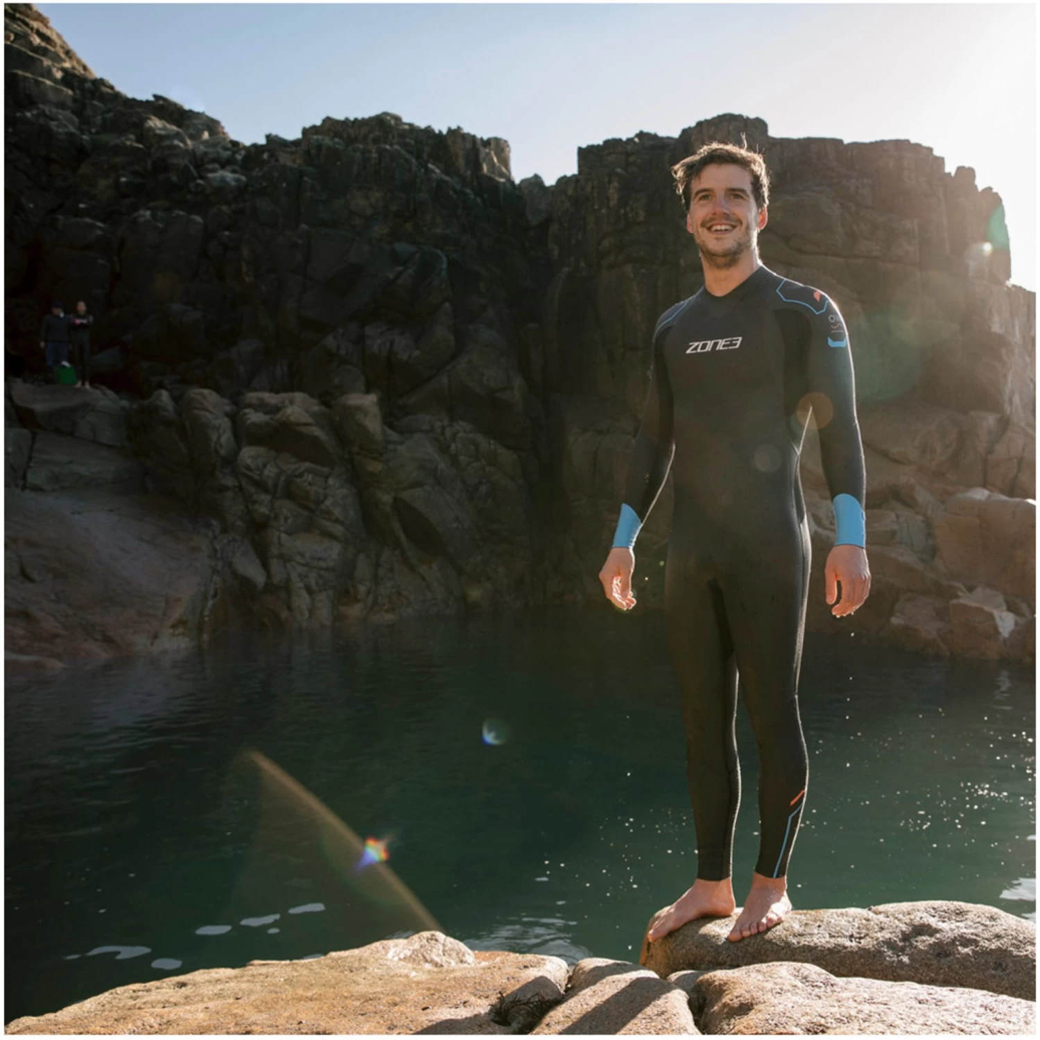 2024 Zone3 Hombres Aspect Breaststroke Swim Neopreno WS23MAPT101 - Black / Blue 7 2024 Zone3 Hombres Aspect Breaststroke Swim Neopreno WS23MAPT101 - Black / Blue - Imagen 7