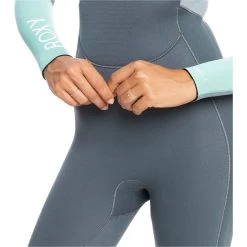 2024 Roxy Mujer Prologue 4/3mm Gbs Back Zip Neopreno ERJW103154 - Ice Green -Aqua Sport Tienda 44485 202320Roxy20Womens20Prologue2043mm20GBS20Back20Zip20Wetsuit20ERJW10315420 20Ice20Green20Close20Up.2000x2000