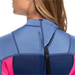 2024 Roxy Mujer Prologue 5/4/3mm Gbs Back Zip Neopreno ERJW103153 - Dark Denim -Aqua Sport Tienda 44511 202320Roxy20Womens20Prologue20543mm20GBS20Back20Zip20Wetsuit20ERJW10315320 20Dark20Denim2020Close20Up203.2000x2000