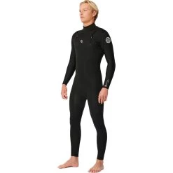 2024 Rip Curl Hombres Dawn Patrol Performance 4/3mm Chest Zip Neopreno 15DMFS - Black -Aqua Sport Tienda 44607 202320Rip20Curl20Mens20Dawn20Patrol20Eco20Performance2043mm20GBS20Chest20Zip20Wetsuit2015DMFS20 20Black202020side.2000x2000