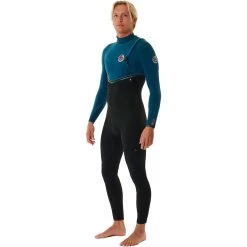 2024 Rip Curl Hombres E-Bomb 4/3mm Zip Free Neopreno 14TMFS - Blue Green -Aqua Sport Tienda 44617 202320Rip20Curl20Mens20E20Bomb2043mm20GBS20Zip20Free20Wetsuit2014TMFS20 20Blue20Green20side.2000x2000