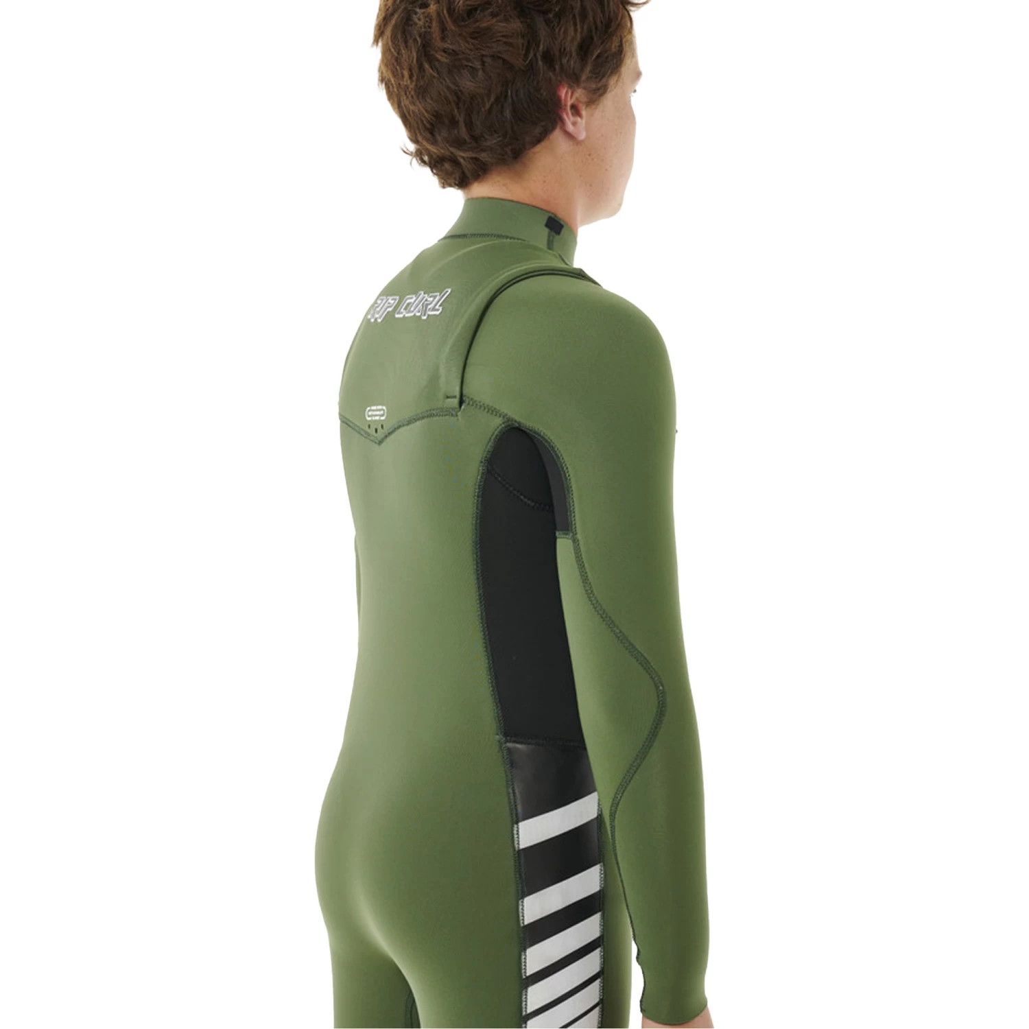 2024 Rip Curl Junior Dawn Patrol 5/3mm Chest Zip Neopreno 13JBFS - Green 5 2024 Rip Curl Junior Dawn Patrol 5/3mm Chest Zip Neopreno 13JBFS - Green - Imagen 5