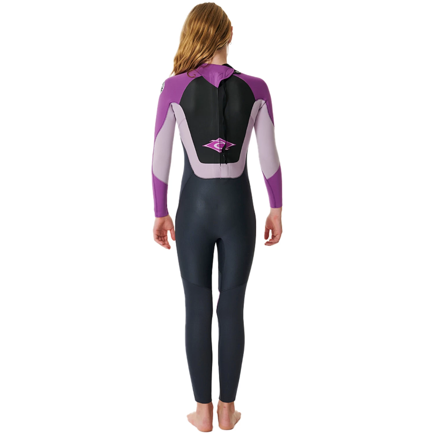 2024 Rip Curl Junior Omega 5/3mm Back Zip Neopreno 13NBFS - Purple 2 2024 Rip Curl Junior Omega 5/3mm Back Zip Neopreno 13NBFS - Purple - Imagen 2