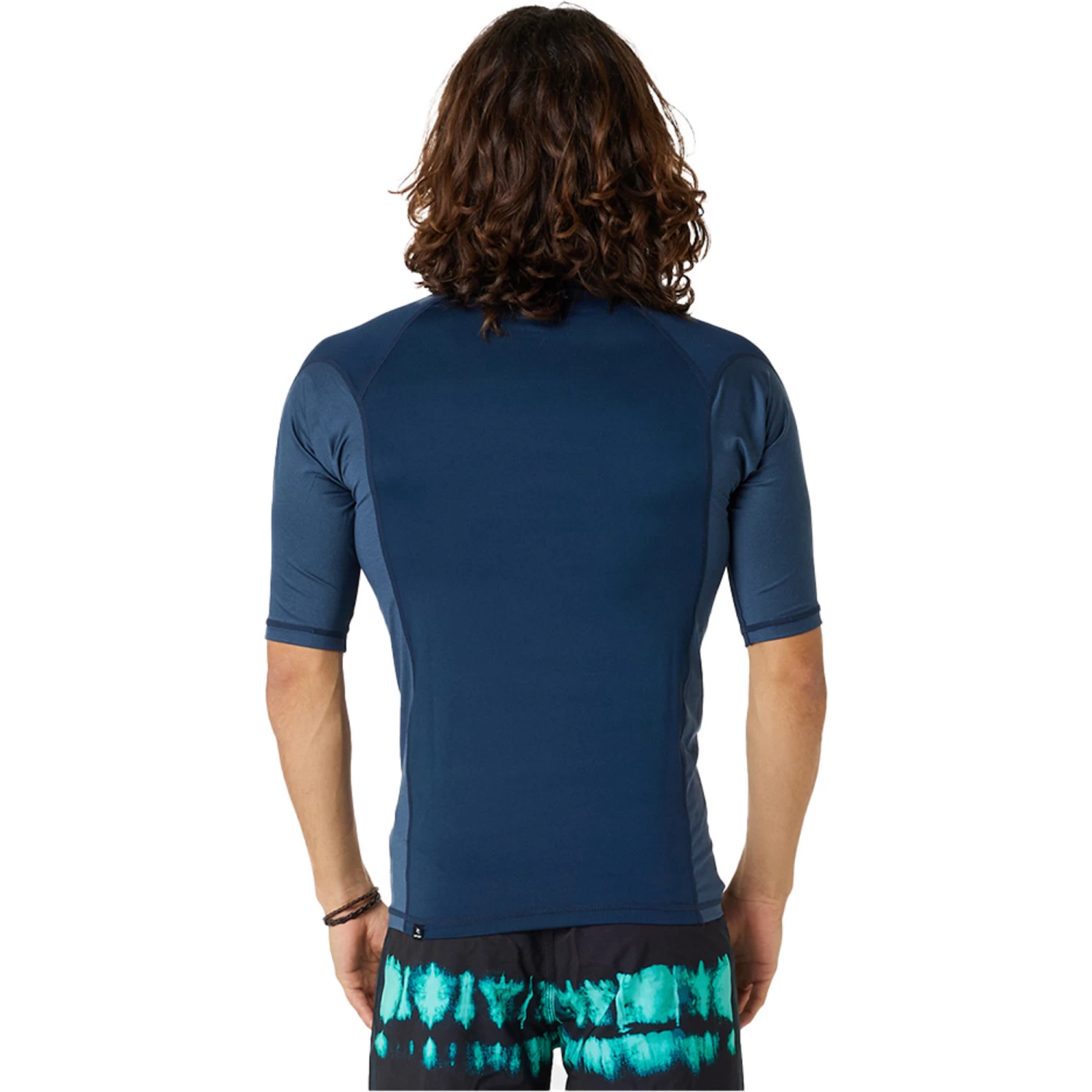 2024 Rip Curl Hombres Waves UPF Performance Chaleco De Lycra De Manga Corta 142MRV - Dark Navy 2 2024 Rip Curl Hombres Waves UPF Performance Chaleco De Lycra De Manga Corta 142MRV - Dark Navy - Imagen 2