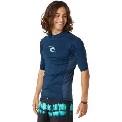 2024 Rip Curl Hombres Waves UPF Performance Chaleco De Lycra De Manga Corta 142MRV - Dark Navy 6 2024 Rip Curl Hombres Waves UPF Performance Chaleco De Lycra De Manga Corta 142MRV - Dark Navy -Aqua Sport Tienda 44716 202420Rip20Curl20Mens20Waves20UPF20Performance20Short20Sleeve20Rash20Navy2033.2000x2000