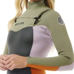 2023 Rip Curl Mujer Dawn Patrol 4/3mm Chest Zip Neopreno 14TWFS - Charcoal -Aqua Sport Tienda 44732 202320Rip20Curl20Womens20Dawn20Patrol2020Chest20Zip20Wetsuit20 20Charcoal2020555.2000x2000