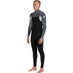 2024 Quiksilver Hombres Everyday Sessions 4/3mm Gbs Chest Zip Neopreno EQYW103201 - Black / Ash 8 2024 Quiksilver Hombres Everyday Sessions 4/3mm Gbs Chest Zip Neopreno EQYW103201 - Black / Ash -Aqua Sport Tienda 45603 202320Quiksilver20Mens20Everyday20Sessions2043mm20Chest20Zip20Wetsuit20EQYW10320120 20Black20Ash20side.2000x2000