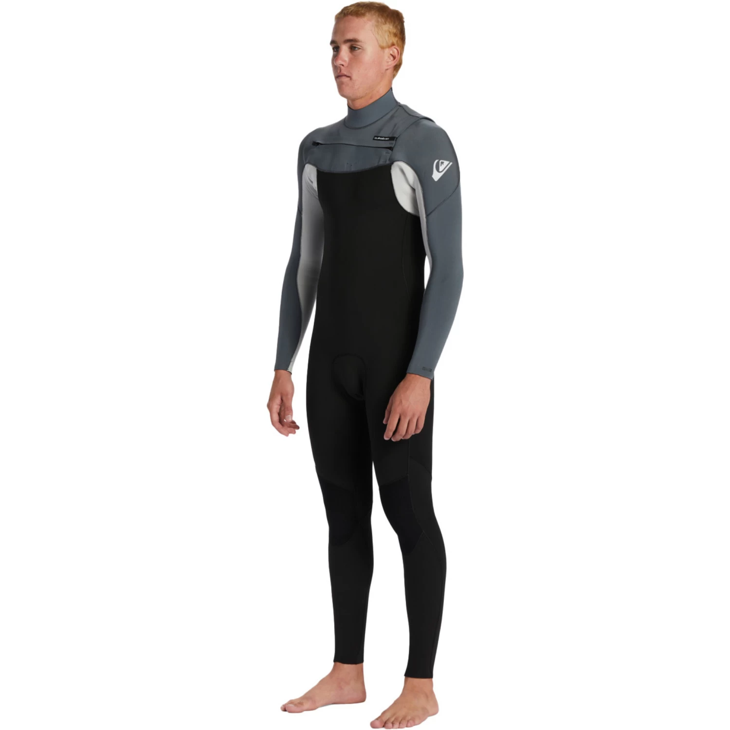 2024 Quiksilver Hombres Everyday Sessions 4/3mm Gbs Chest Zip Neopreno EQYW103201 - Black / Ash 3 2024 Quiksilver Hombres Everyday Sessions 4/3mm Gbs Chest Zip Neopreno EQYW103201 - Black / Ash - Imagen 3