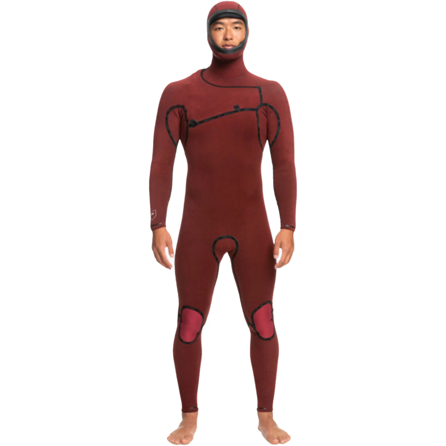 2024 Quiksilver Hombres Highline 5/4/3mm Gbs Chest Zip Con Capucha Neopreno EQYW203034 - Black 9 2024 Quiksilver Hombres Highline 5/4/3mm Gbs Chest Zip Con Capucha Neopreno EQYW203034 - Black - Imagen 9