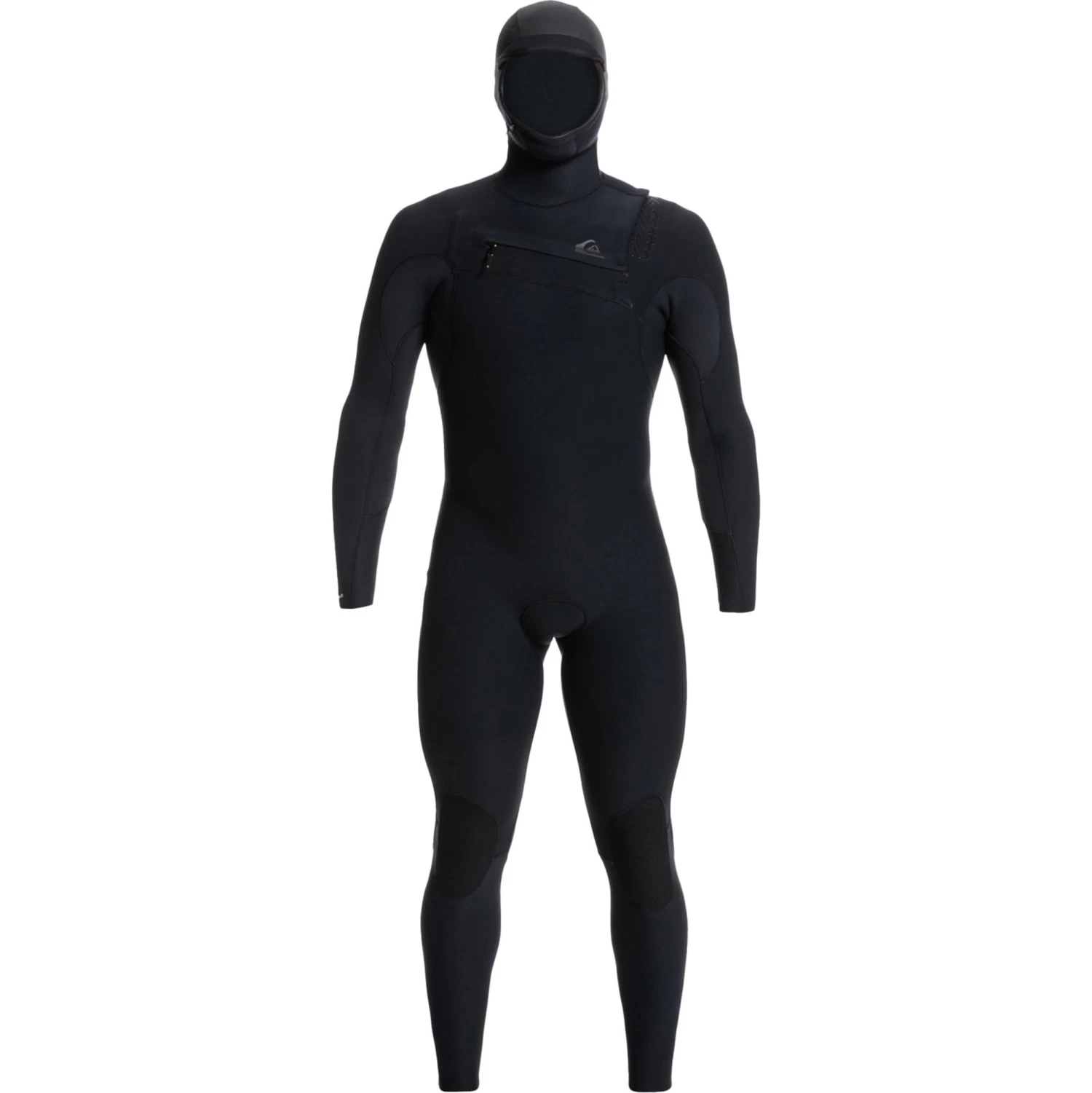 2024 Quiksilver Hombres Highline 5/4/3mm Gbs Chest Zip Con Capucha Neopreno EQYW203034 - Black 2 2024 Quiksilver Hombres Highline 5/4/3mm Gbs Chest Zip Con Capucha Neopreno EQYW203034 - Black - Imagen 2