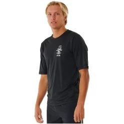 2024 Rip Curl Icons Surflite UPF Chaleco De Lycra De Manga Corta 14YMRV - Black -Aqua Sport Tienda 45662 202320Rip20Curl20Icons20Surflite20UPF20Short20Sleeve20Rash20Vest2014YMRV20 20Black2022.2000x2000