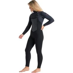 2024 C-Skins Mujer ReWired 6/5mm Chest Zip Con Capucha Neopreno C-RW65WH - Black / Crimson -Aqua Sport Tienda 45728 202320C Skins20Womens20Rewired2065mm20Chest20Zip20Hooded20Wetsuit20C RW65WH20 20Black20Crimson20side202.2000x2000