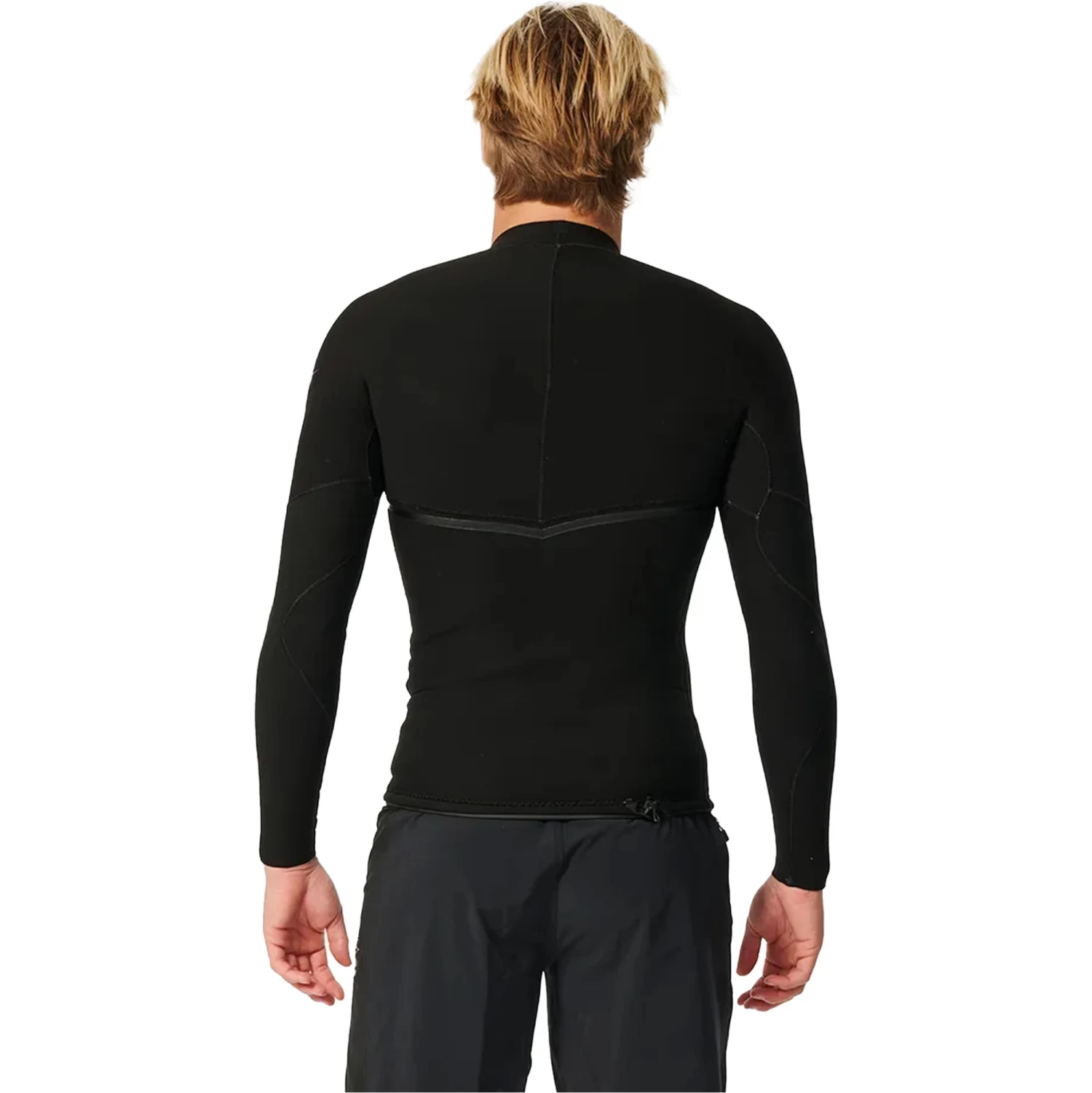 2024 Rip Curl Hombres E-Bomb 1.5mm Chaqueta De Neopreno De Manga Larga 121MWJ - Black 3 2024 Rip Curl Hombres E-Bomb 1.5mm Chaqueta De Neopreno De Manga Larga 121MWJ - Black - Imagen 3