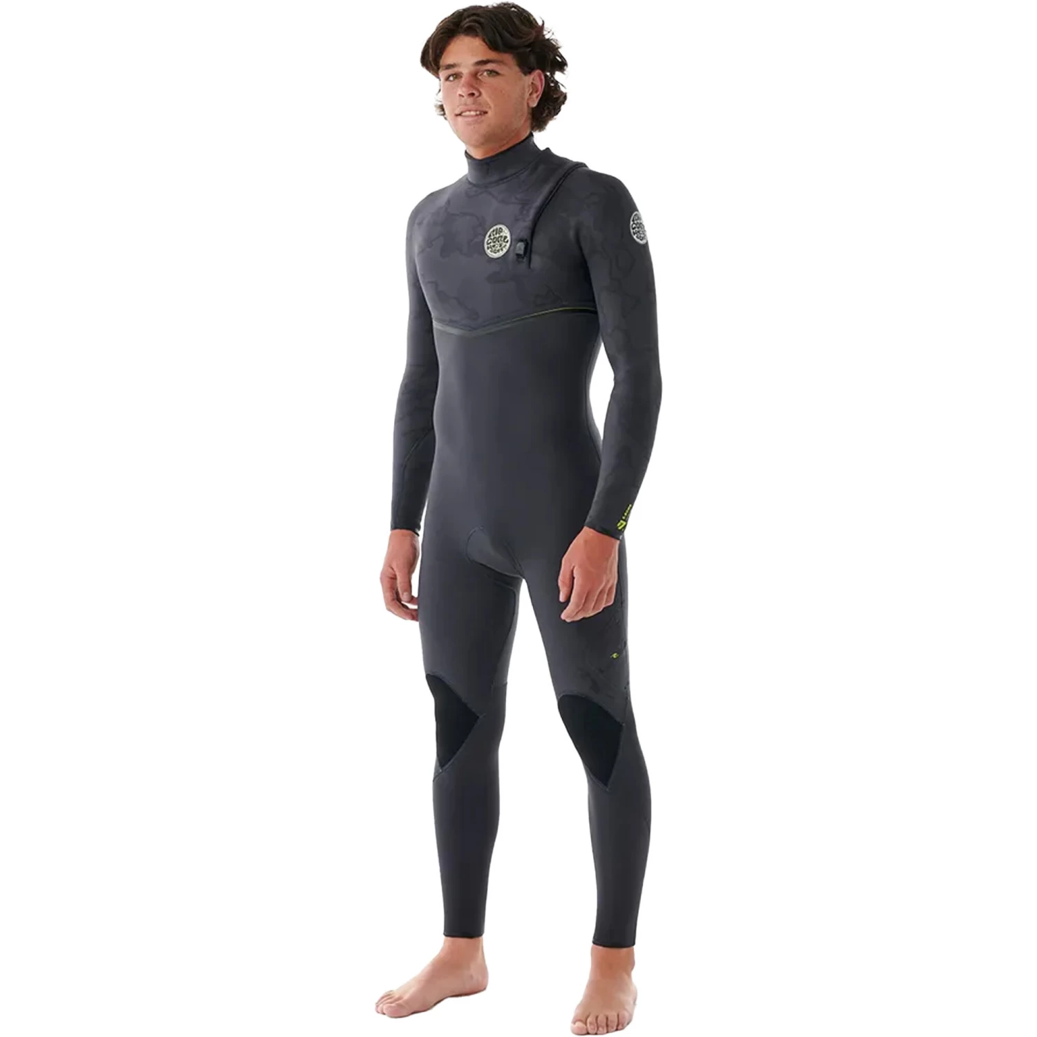 2024 Rip Curl Hombres E-Bomb 4/3mm Zip Free Neopreno 161MFS - Charcoal 2 2024 Rip Curl Hombres E-Bomb 4/3mm Zip Free Neopreno 161MFS - Charcoal - Imagen 2