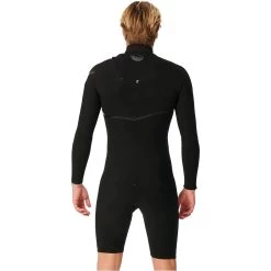 2024 Rip Curl Hombres E-Bomb 2mm Zip Free Manga Larga Shorty Neopreno 11FMSP - Black -Aqua Sport Tienda 46171 202420Rip20Curl20Mens20E Bomb202mm20Zip20Free20Long20Sleeve20Shorty20Wetsuit2011FMSP20 20Black202.2000x2000