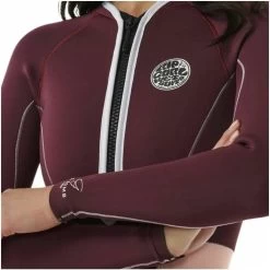 2024 Rip Curl Mujer G-Bomb 1mm Hi-Cut Manga Larga Shorty Neopreno 13FWSP - Plum -Aqua Sport Tienda 46192 202420Rip20Curl20Womens20G Bomb20Hi Cut20Long20Sleeve20Shorty20Wetsuit2013FWSP20 20Plum201.2000x2000
