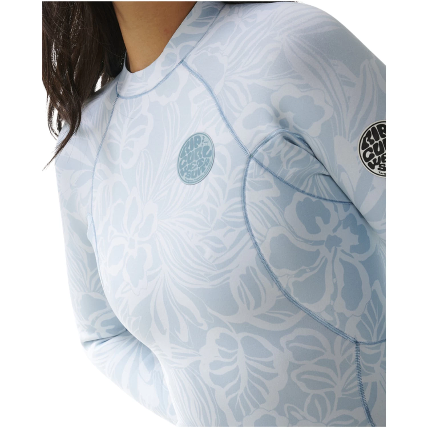 2024 Rip Curl Mujer G-Bomb 1.5mm Boyleg Back Zip Manga Larga Shorty Neopreno 131WSP - Blue 6 2024 Rip Curl Mujer G-Bomb 1.5mm Boyleg Back Zip Manga Larga Shorty Neopreno 131WSP - Blue - Imagen 6