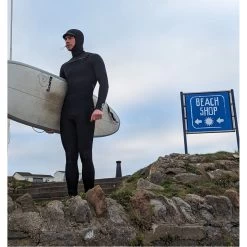 2024 Nyord Hombres Furno Ultra Plus 6/5/4mm Con Capucha Chest Zip Neopreno FUPM54002 - Black -Aqua Sport Tienda 46398 Hooded20Lifestyle203.2000x2000