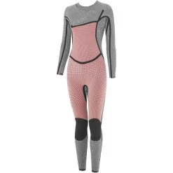 2024 Nyord Mujer Furno Ultra Plus 5/4mm Chest Zip Neopreno FUPW54001 - Black -Aqua Sport Tienda 46399 Nyord20IO201W.2000x2000