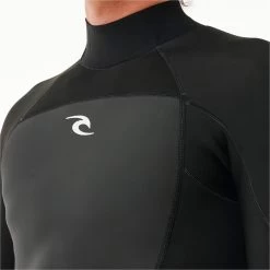 2024 Rip Curl Hombres Omega 2/2mm Back Zip Manga Corta Neopreno 15ZMFS - Black -Aqua Sport Tienda 46852 202420Rip20Curl20Mens20Omega2022mm20Back20Zip20Short20Sleeve20Wetsuit2015ZMFS20 20Black202.2000x2000