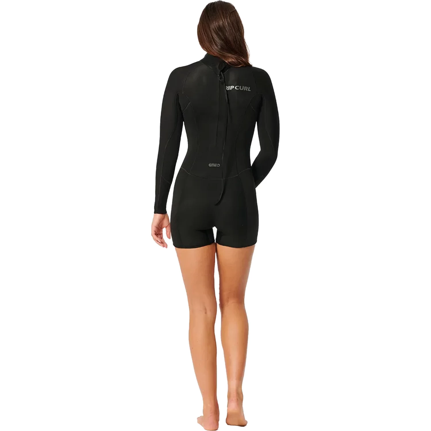 2024 Rip Curl Mujer Dawn Patrol 2mm Manga Larga Back Zip Traje De Primavera 133WSP - Black 4 2024 Rip Curl Mujer Dawn Patrol 2mm Manga Larga Back Zip Traje De Primavera 133WSP - Black - Imagen 4