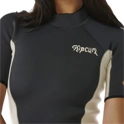 2024 Rip Curl Mujer Dawn Patrol 2mm Back Zip Shorty Neopreno 136WSP - Light Brown -Aqua Sport Tienda 46943 202420Rip20Curl20Women20Dawn20Patrol202.220Short20Sleeve20Eco20Wetsuit20136WSP20 20Black2011.2000x2000