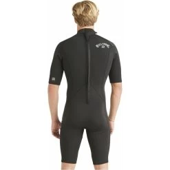 2024 Billabong Hombres Absolute 2mm Flatlock Back Zip Shorty Neopreno ABYW500117 - Black -Aqua Sport Tienda 48198 202420Billabong20Mens20Absolute202mm20Back20Zip20Shorty20Wetsuit20ABYW50011720 20Black203.2000x2000
