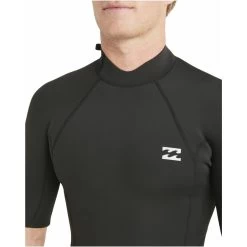2024 Billabong Hombres Absolute 2mm Flatlock Back Zip Shorty Neopreno ABYW500117 - Black -Aqua Sport Tienda 48198 202420Billabong20Mens20Absolute202mm20Back20Zip20Shorty20Wetsuit20ABYW50011720 20Black204.2000x2000