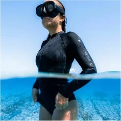 2024 Billabong Mujer Coral Gardeners 1mm Manga Larga Front Zip Traje De Primavera Neopreno ABJW400125 - Black -Aqua Sport Tienda 48272 202420Billabong20Womens20Coral20Gardeners201mm20Long20Sleeve20Shorty20Wetsuit20ABJW40012520 20Black204.2000x2000