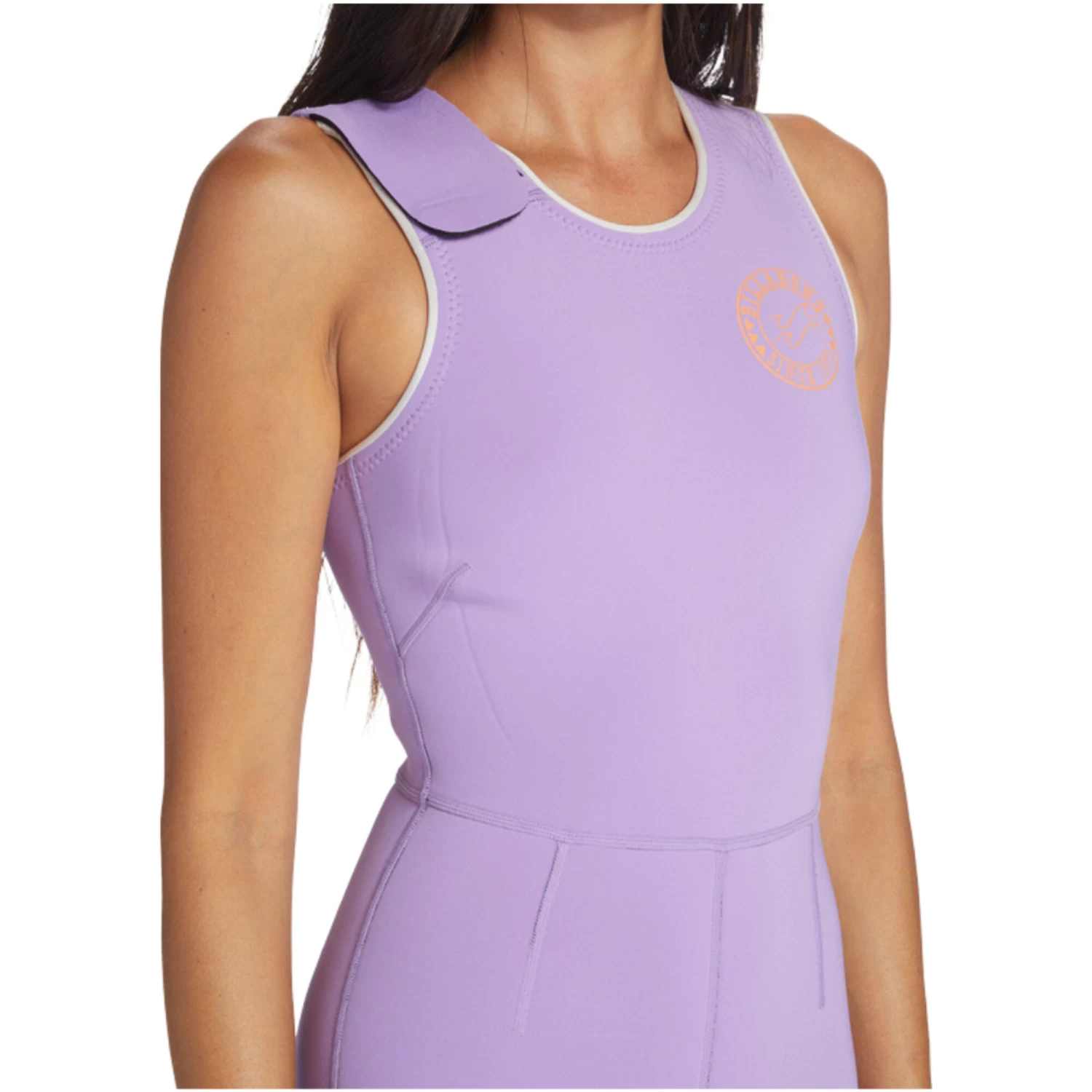 2024 Billabong Mujer Sol Sistah 1mm Long Jane Wetsuit ABJW700101 - Lilac Love 4 2024 Billabong Mujer Sol Sistah 1mm Long Jane Wetsuit ABJW700101 - Lilac Love - Imagen 4