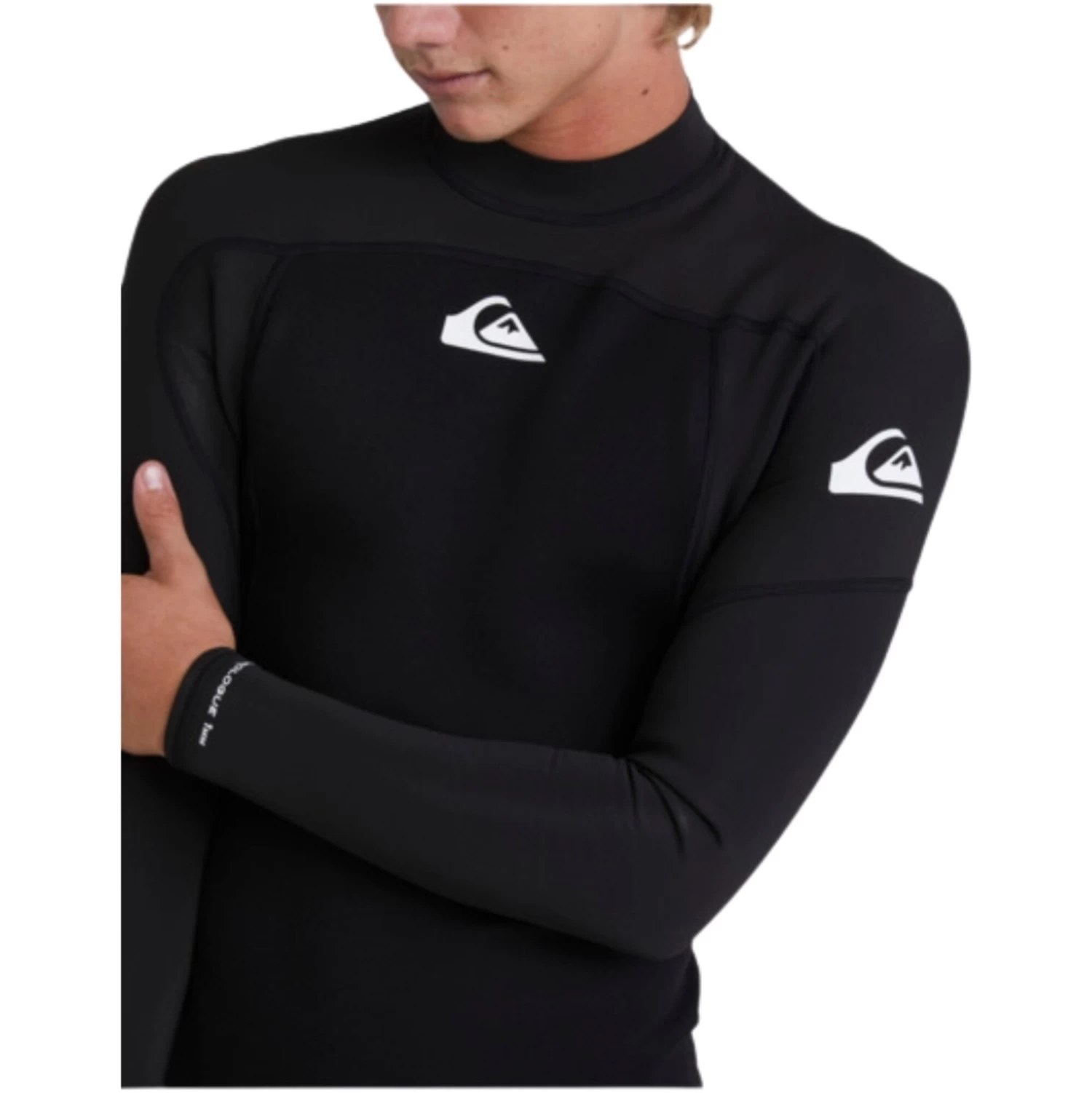 2024 Quiksilver Hombres Prologue 1mm Top De Neopreno De Manga Larga EQYW803048 - Black 5 2024 Quiksilver Hombres Prologue 1mm Top De Neopreno De Manga Larga EQYW803048 - Black - Imagen 5