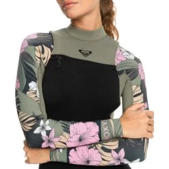 2024 Roxy Mujer Elite 4/3mm Gbs Chest Zip Neopreno ERJW103134 - Anthracite Classic Pro Surf -Aqua Sport Tienda 48438 202420Roxy20Womens20Elite2043mm20GBS20Front20Zip20Wetsuit20ERJW10313420 20Anthracite20Classic20Pro20Surf204.2000x2000