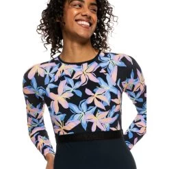 2024 Roxy Mujer Active Back Zip Mono De Surf ERJWR03754 - Anthracite Kiss -Aqua Sport Tienda 48456 202420Roxy20Womens20Active20Back20Zip20Onesie20Surfsuit20ERJWR0375420 20Anthracite20Kiss204.2000x2000