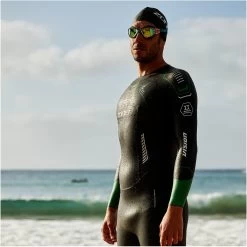 2024 Zone3 Hombres Terraprene Vision Back Zip Swim Neopreno WS24MVIS101 - Black / Forest Green 12 2024 Zone3 Hombres Terraprene Vision Back Zip Swim Neopreno WS24MVIS101 - Black / Forest Green -Aqua Sport Tienda 48572 202420Zone320Mens20Terraprene20Vision20Wetsuit20WS24MVIS10120 20Black20Forest20Green203.2000x2000