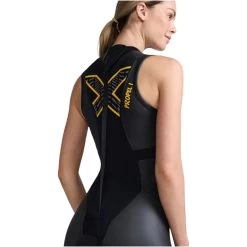 2024 2XU Mujer Propel P:1 Sin Mangas Swim Neopreno WW4995c - Black / Ambition -Aqua Sport Tienda 48619 2024202XU20Womens20Propel20P120Sleeveless20Swim20Wetsuit20WW4995c20 20Black20Ambition201.2000x2000