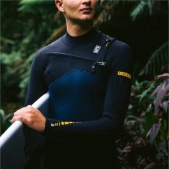 2024 C-Skins Hombres NuWave Session 3/2mm Gbs Chest Zip Neopreno C-NSE32MCZ - Bluestone / Black X / Saffron -Aqua Sport Tienda 48861 202420C Skins20Womens20NuWave20Session2032mm20GBS20Chest20Zip20Wetsuit20C NSE32MCZ20 20Bluestone20Black20X20Saffron2010.2000x2000