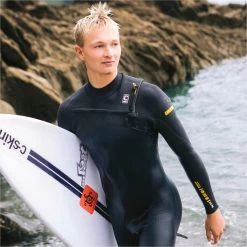 2024 C-Skins Hombres NuWave Session 3/2mm Gbs Chest Zip Neopreno C-NSE32MCZ - Bluestone / Black X / Saffron -Aqua Sport Tienda 48861 202420C Skins20Womens20NuWave20Session2032mm20GBS20Chest20Zip20Wetsuit20C NSE32MCZ20 20Bluestone20Black20X20Saffron208.2000x2000