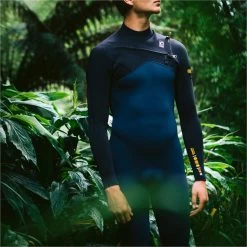 2024 C-Skins Hombres NuWave Session 3/2mm Gbs Chest Zip Neopreno C-NSE32MCZ - Bluestone / Black X / Saffron -Aqua Sport Tienda 48861 202420C Skins20Womens20NuWave20Session2032mm20GBS20Chest20Zip20Wetsuit20C NSE32MCZ20 20Bluestone20Black20X20Saffron209.2000x2000