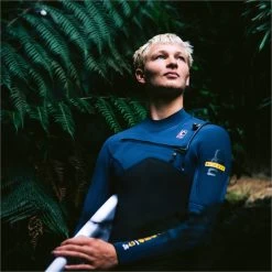 2024 C-Skins Hombres NuWave Session 4/3mm Chest Zip Neopreno C-NSE43MCZ - Black / Bluestone X / Saffron -Aqua Sport Tienda 48863 202420C Skins20Mens20NuWave20Session2043mm20GBS20Chest20Zip20Wetsuit20C NSE43MCZ20 20Black2020Bluestone20X2020Saffron20206.2000x2000