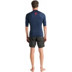 2024 C- Skins Hombres NuWave UV Basics Chaleco De Lycra De Manga Corta C-NLYSSMC - Bluestone -Aqua Sport Tienda 48868 202420C Skins20Mens20NuWave20UV20Basics20Short20Sleeve20Rash20Vest20C NLYSSMC20 20Bluestone205.2000x2000