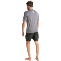 2024 C- Skins Hombres Camiseta De Surf De Manga Corta NuWave UV Basics C-NLYSURFM - Deep Grey Heather -Aqua Sport Tienda 48870 202420C Skins20Mens20NuWave20UV20Basics20Short20Sleeve20Surf20Tee20C NLYSURFM20 20Deep20Grey20Heather205.2000x2000