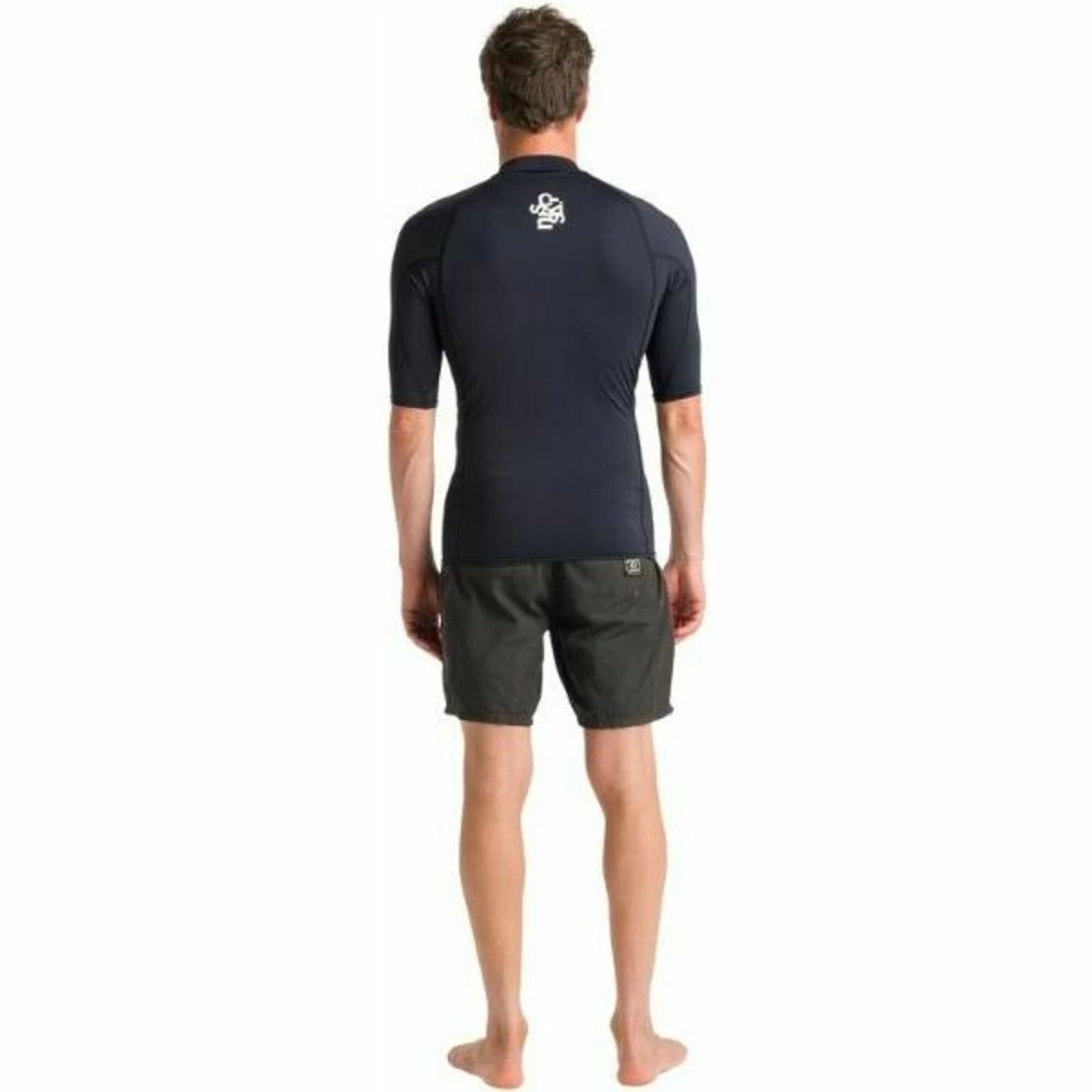 2024 C- Skins Hombres UV Skins Basics Chaleco De Lycra De Manga Corta C-LYSSMC - Black 2 2024 C- Skins Hombres UV Skins Basics Chaleco De Lycra De Manga Corta C-LYSSMC - Black - Imagen 2