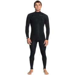 2024 Quiksilver Hombres Everyday Sessions 5/4/3mm Gbs Chest Zip Neopreno EQYW103200 - Black